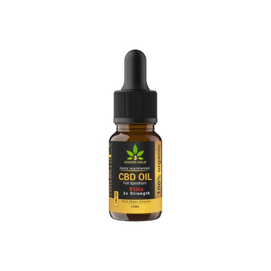 Picture of CBD “ELITE” 330MG 10ML DROPPER “SOLVENT-LESS PRESSED”